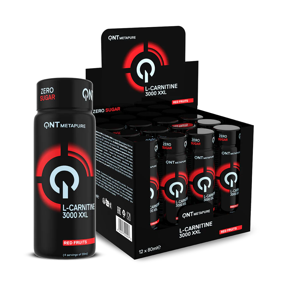QNT L-Carnitine 3000 tekutý L-karnitín | bez cukru (80 ml)